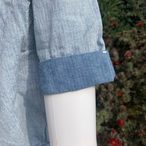 💋NWT G-STAR Raw Denim Utility Snap Organic Cotton Romper - Picture 11 of 15